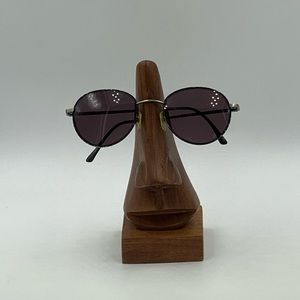 Vintage Visions Black Oval Sunglasses Frames